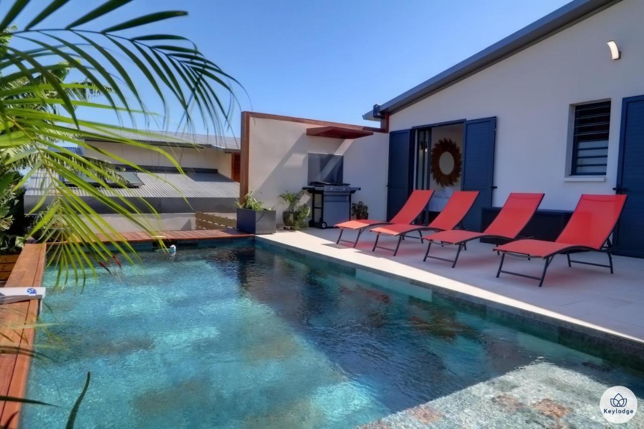 Villa Aina - Piscine 4 Etoiles - Vue Mer - Saint Leu Ngoại thất bức ảnh