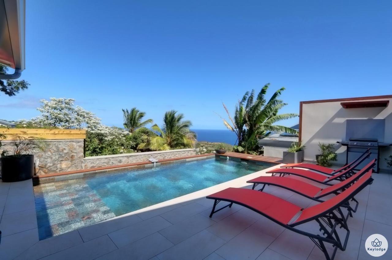 Villa Aina - Piscine 4 Etoiles - Vue Mer - Saint Leu Ngoại thất bức ảnh